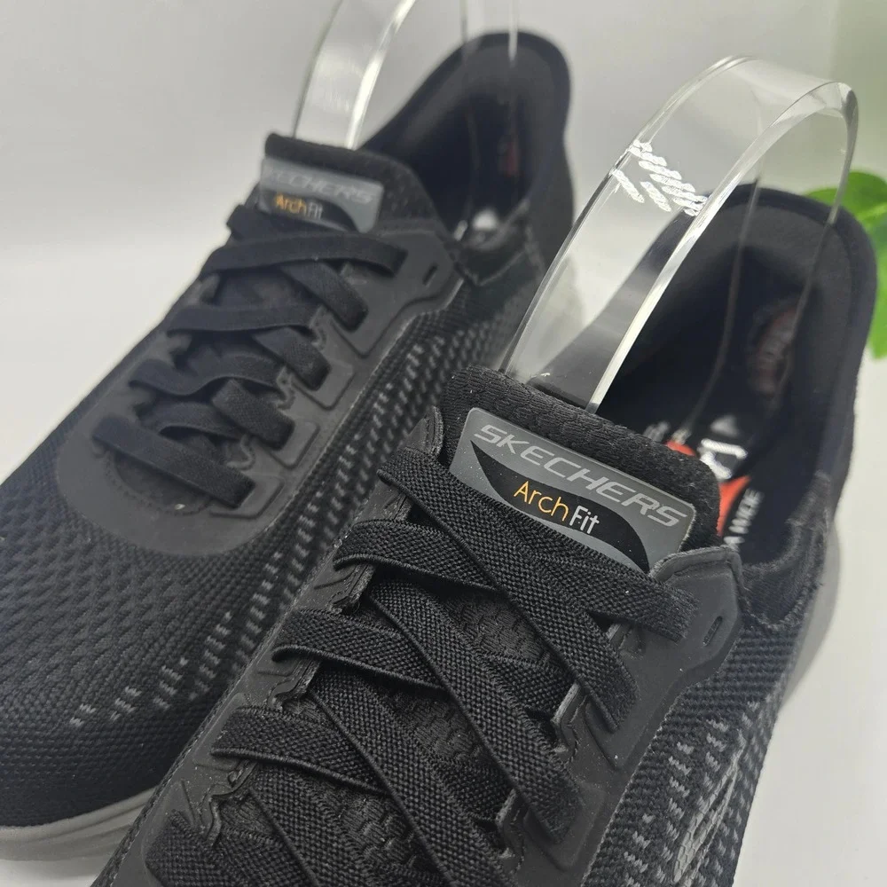 Skechers Slip-ins Glide-Step Altus Black Extra Wide Sneakers Size 10WW
